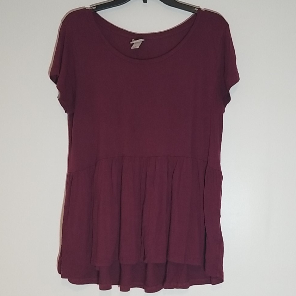 Mossimo Peplum Shirt